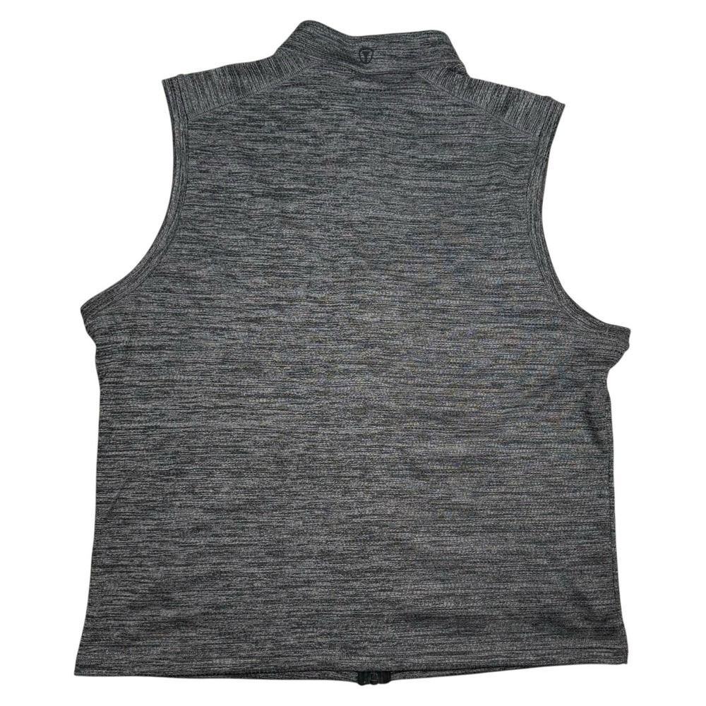 NEW PRO TOUR Cool Play Golf Vest - Full Zip with Pockets - Gray - Mens X-Large - Picture 7 of 7